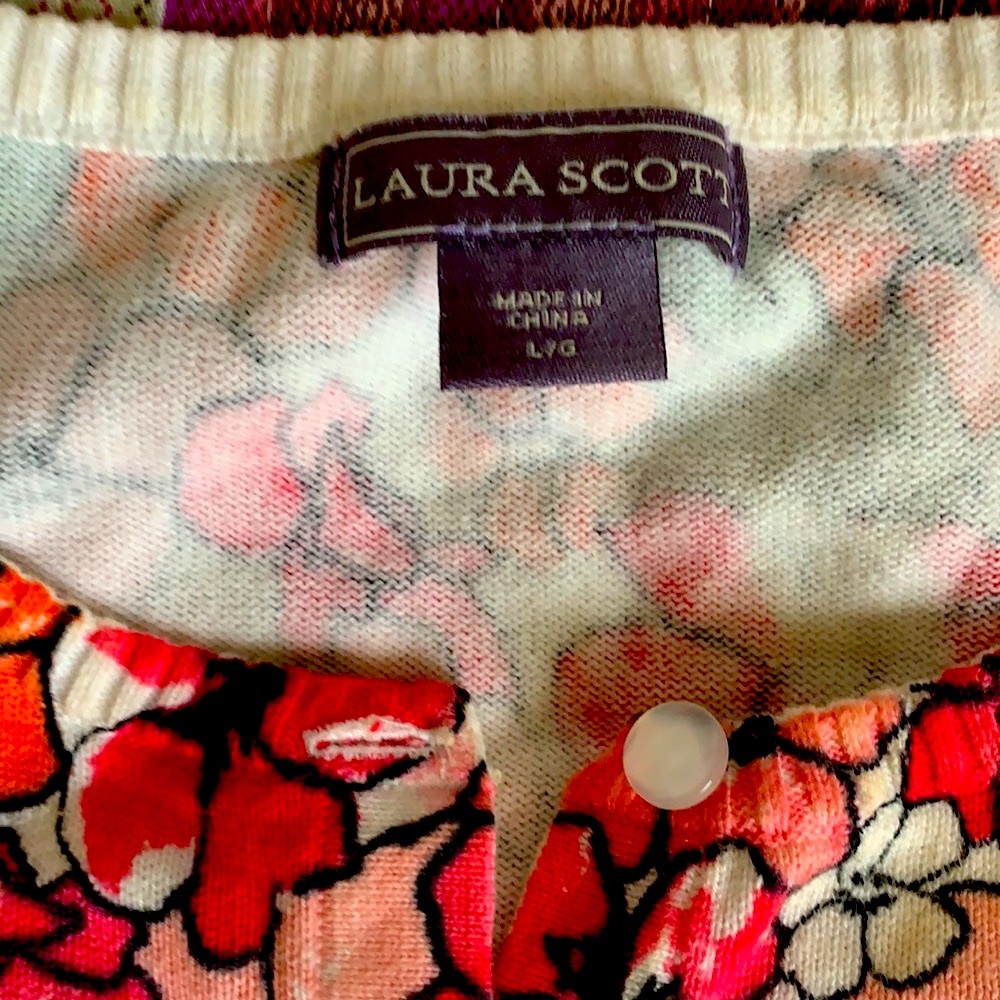 Floral Spring Sweater - Picture 2 of 2